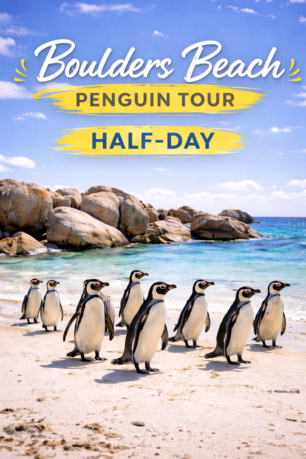 Bouldres Beach penguin Tour Half Day