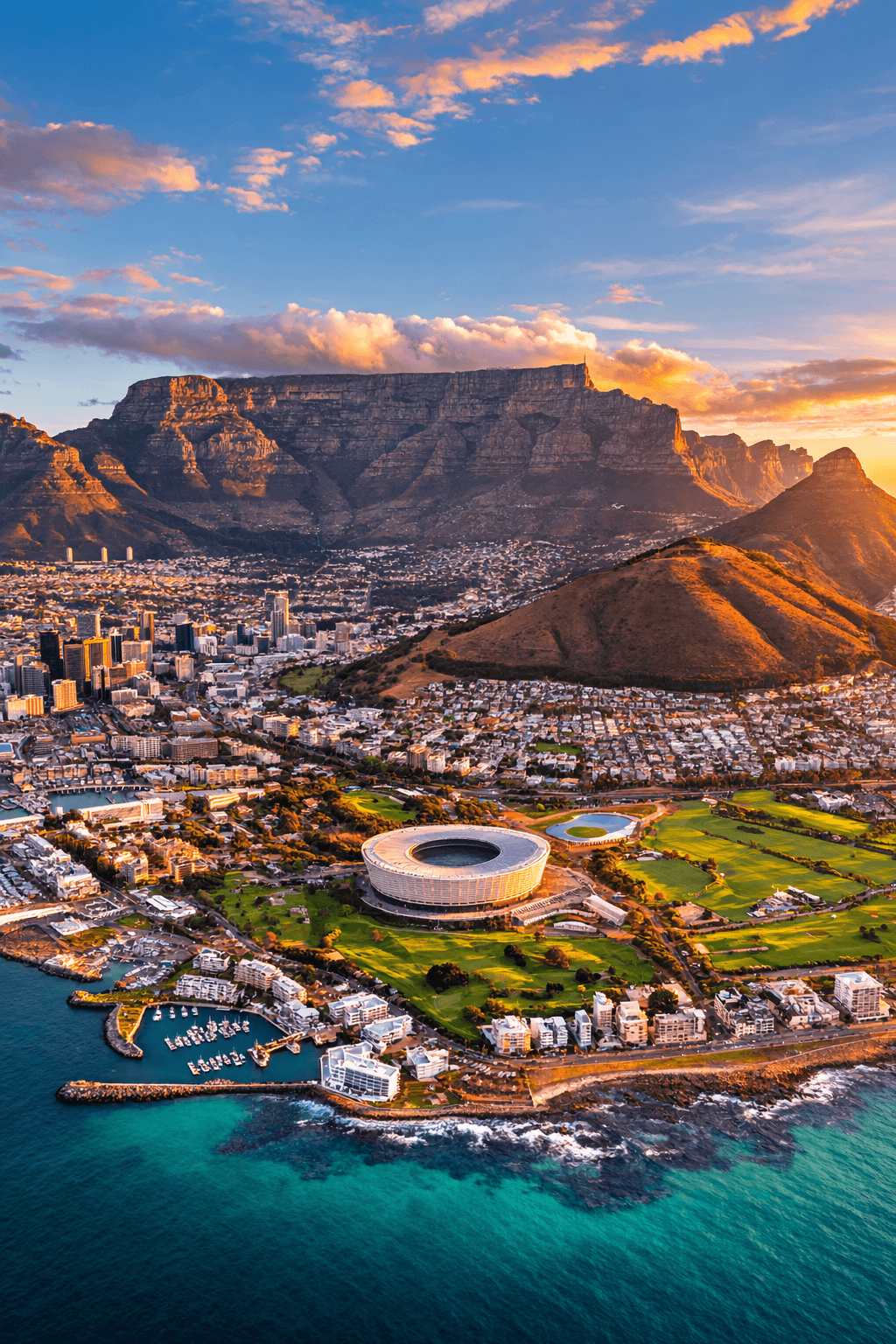 Cape Town at Golden Hour