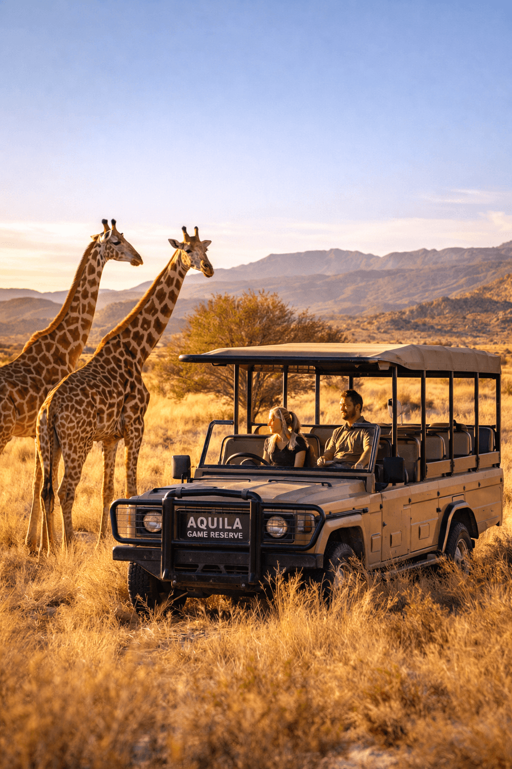 Safari at - Aquila Game reserve